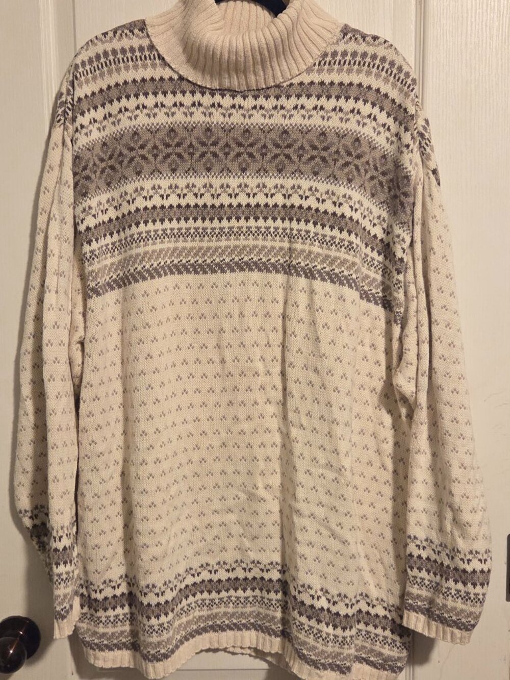 Venezia Jeans Wore To Perfection Women's Plus 22/24 Turtleneck Sweater Vintage - Picture 1 of 11